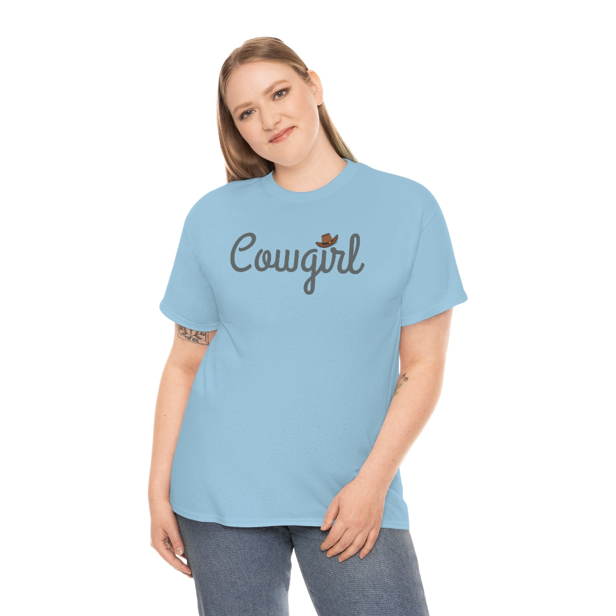 Cowgirl Unisex Heavy Cotton Tee