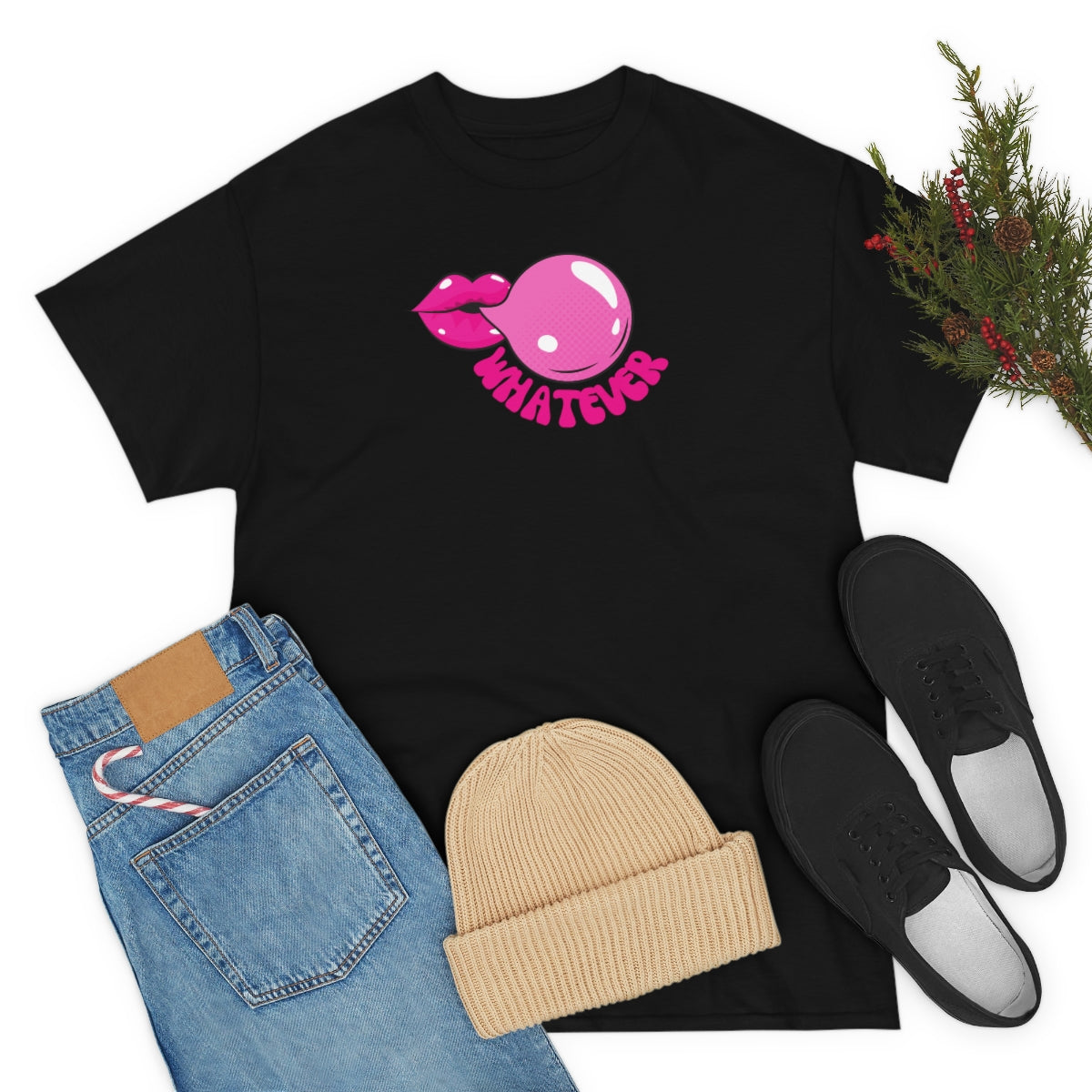 "Whatever" Unisex Heavy Cotton Tee