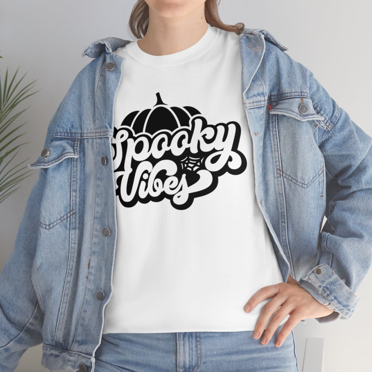 "Spooky Vibes" Unisex Heavy Cotton Tee