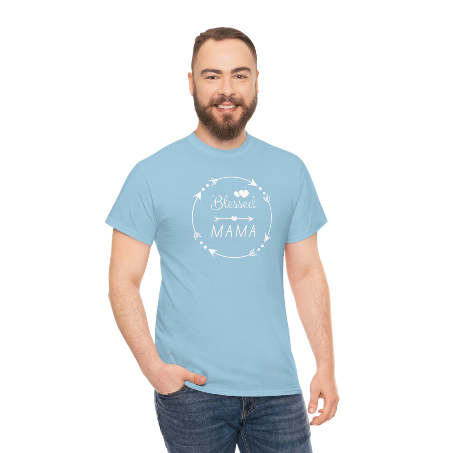 "Blessed Mama" Unisex Heavy Cotton Tee