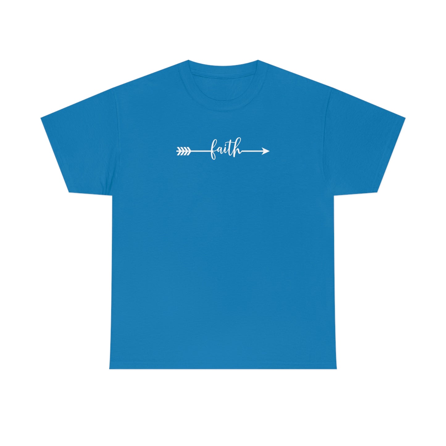 "Faith Arrow" Unisex Heavy Cotton Tee