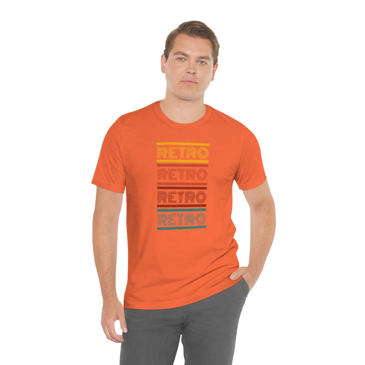 Retro Unisex Jersey Short Sleeve Tee