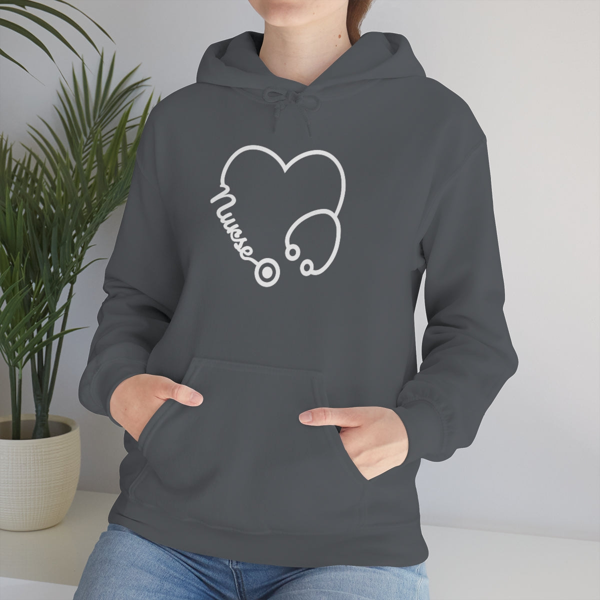 "Nurse" Unisex Heavy Blend™ Hooded Sweatshirt