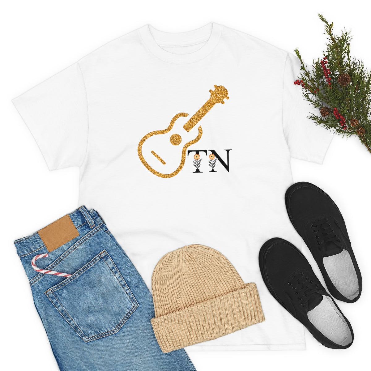 "Guitar" Unisex Heavy Cotton Tee