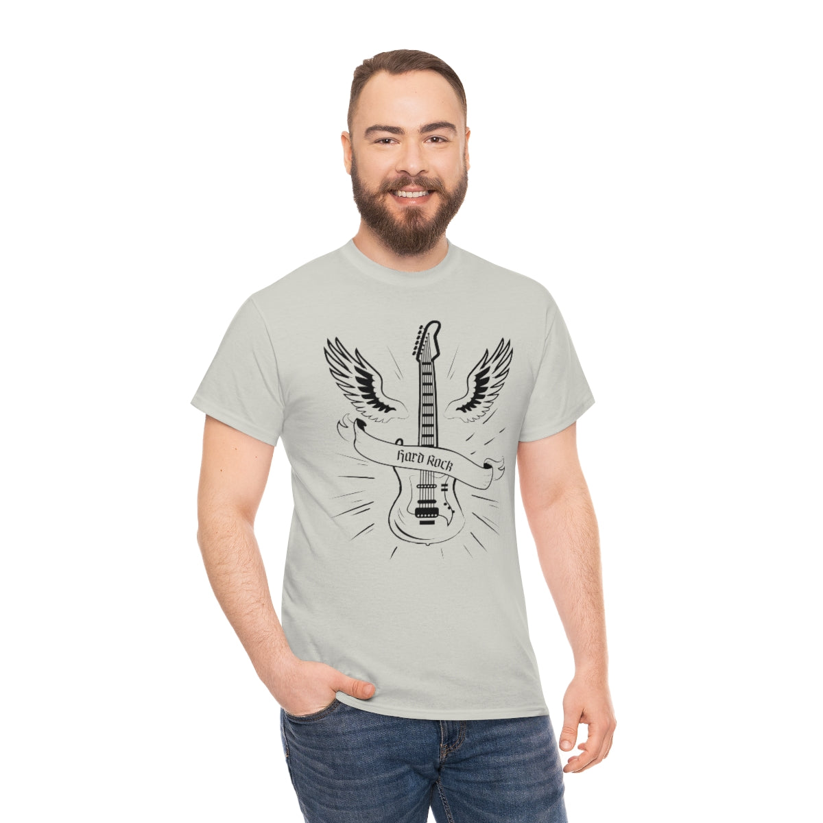 "Hard Rock" Unisex Heavy Cotton Tee