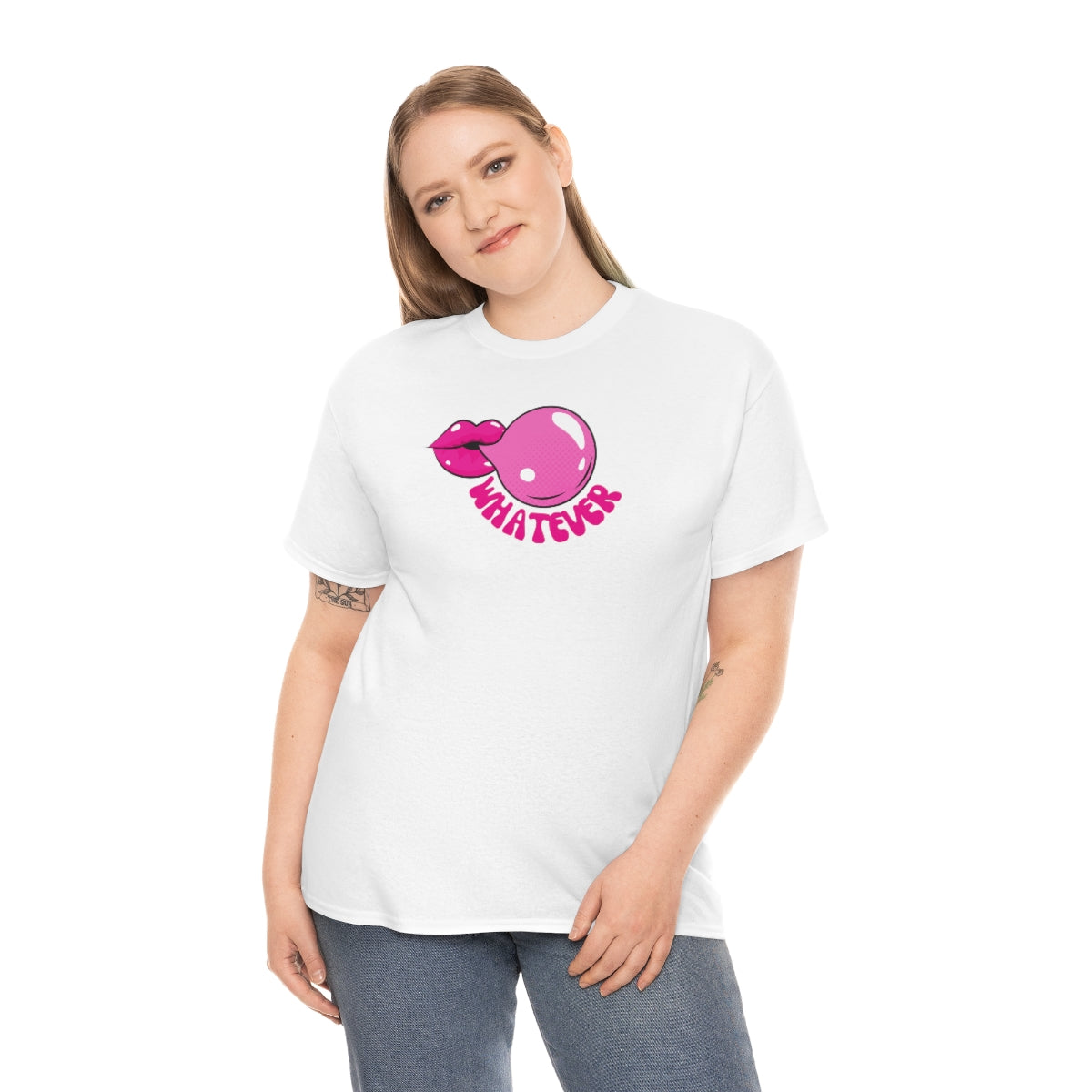 "Whatever" Unisex Heavy Cotton Tee