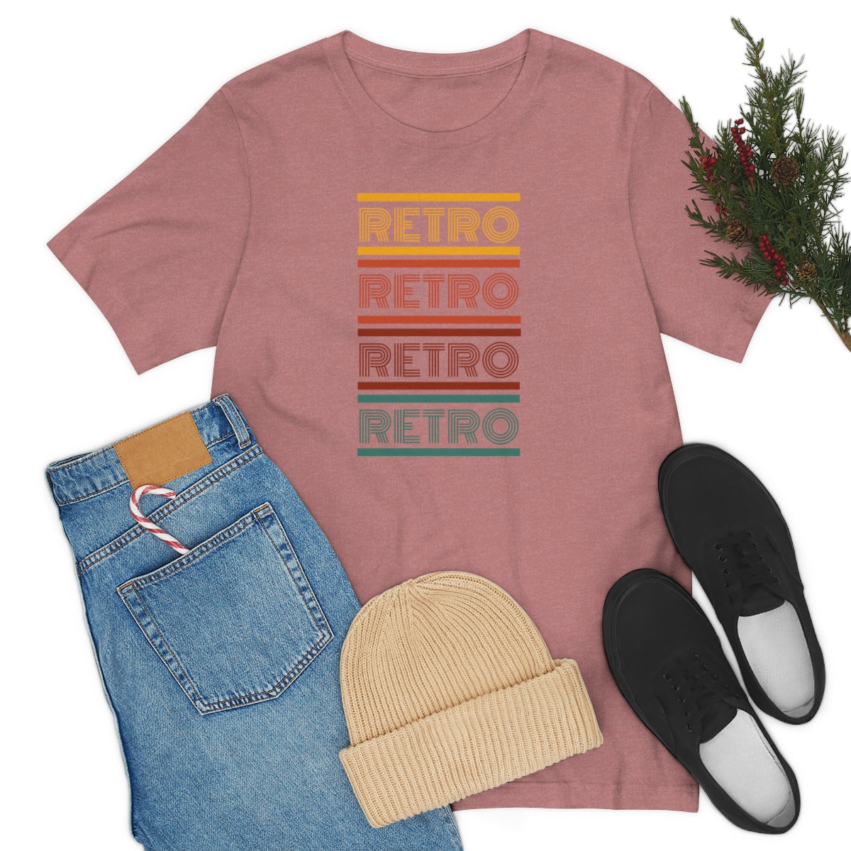 Retro Unisex Jersey Short Sleeve Tee