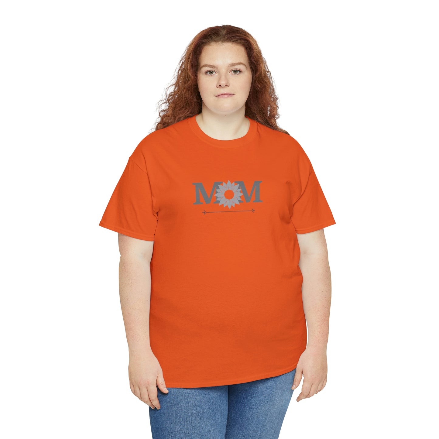 "Mom" Unisex Heavy Cotton Tee