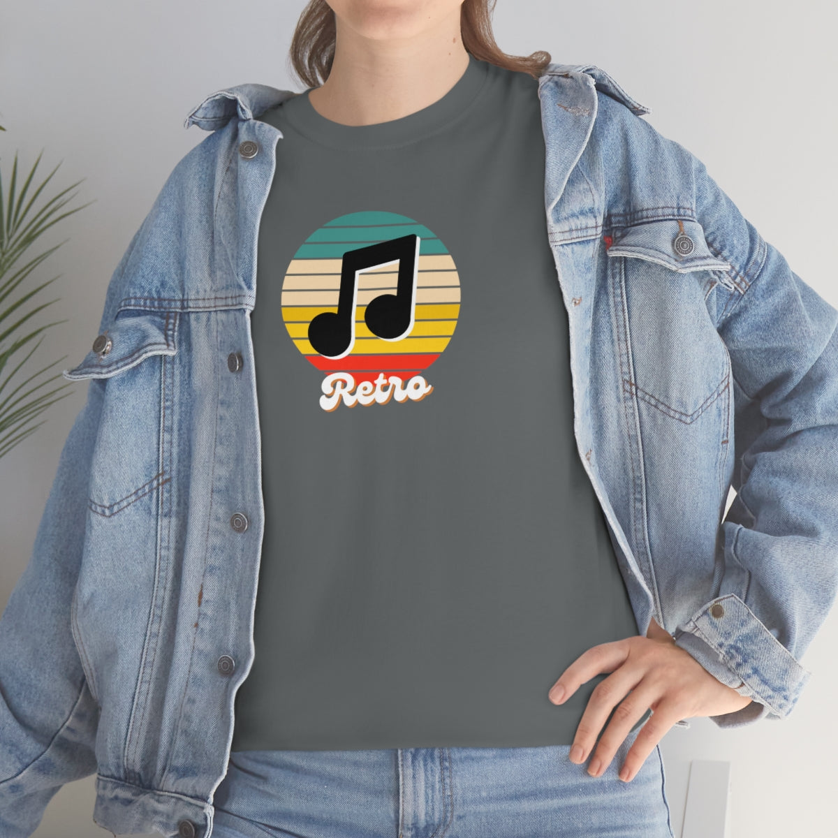 "Retro" Unisex Heavy Cotton Tee