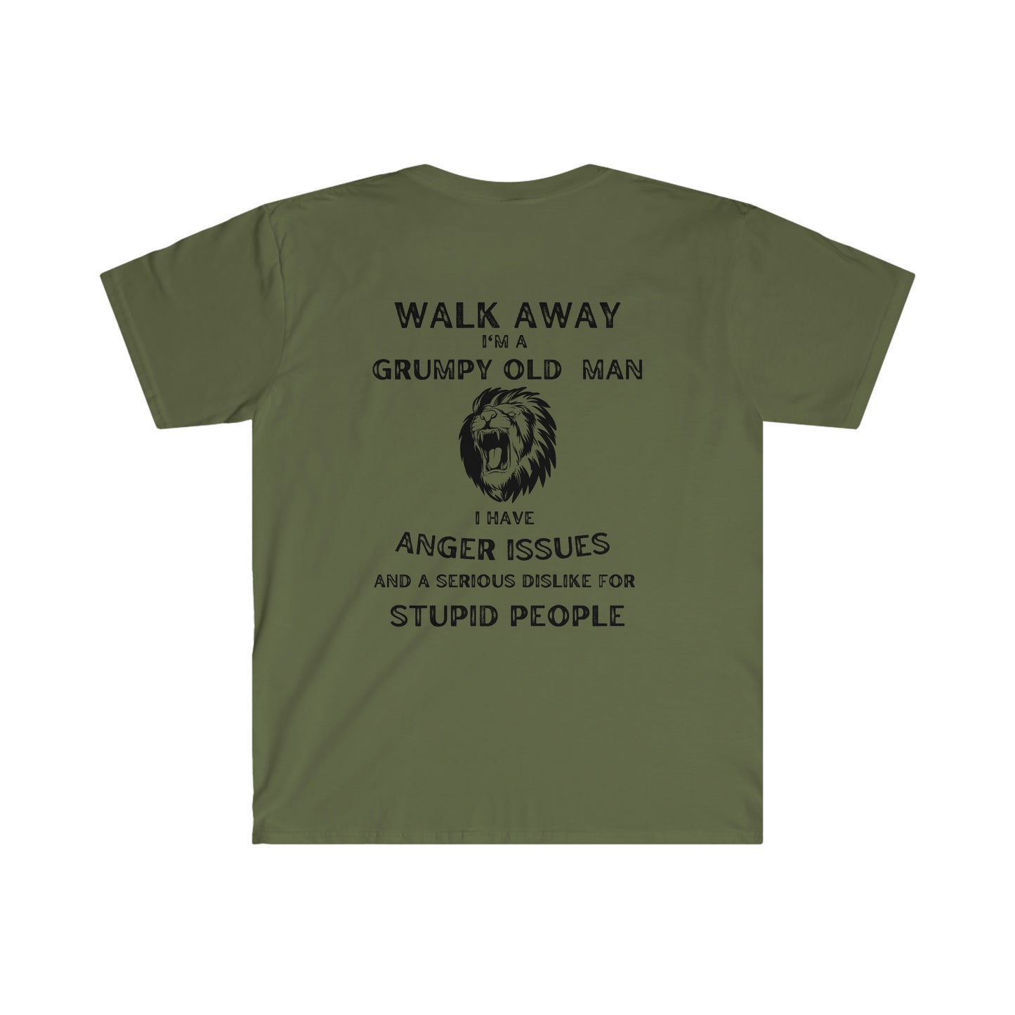 "Grumpy Old Man" Unisex Softstyle T-Shirt
