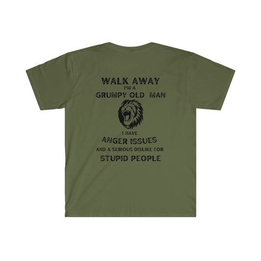 "Grumpy Old Man" Unisex Softstyle T-Shirt