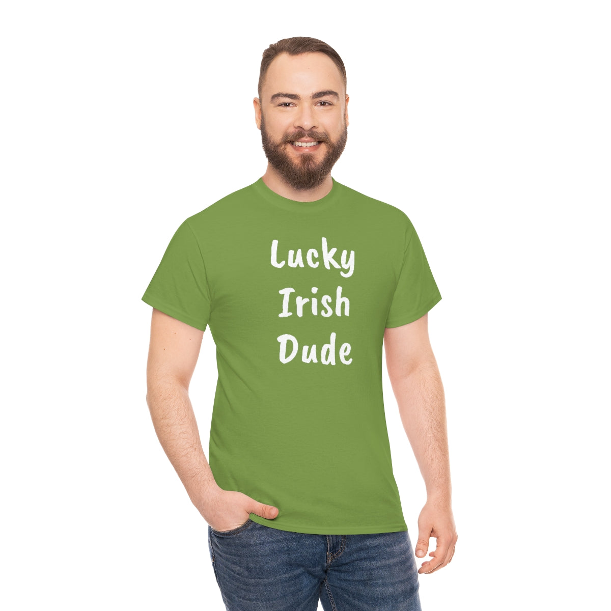 Lucky Irish Dude Unisex Heavy Cotton Tee