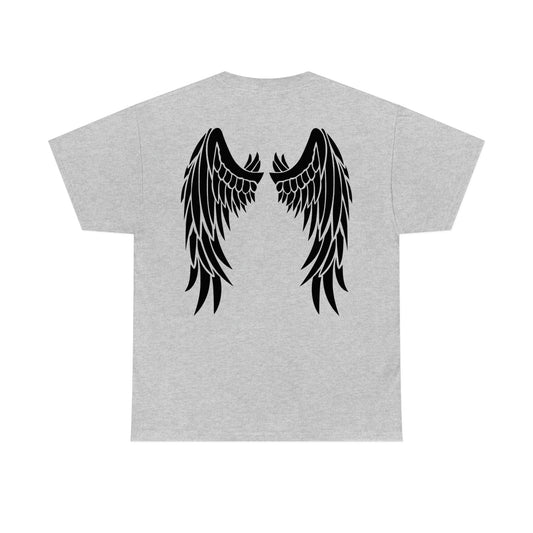 "Wings" (back design) Unisex Heavy Cotton Tee