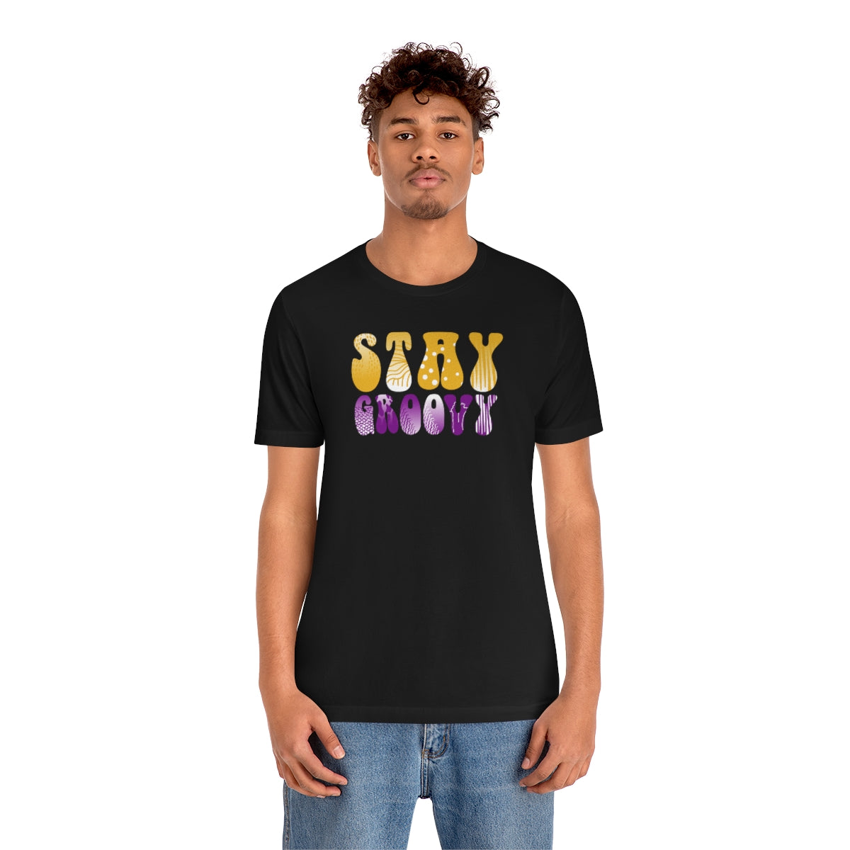 Stay Groovy Unisex Jersey Short Sleeve Tee