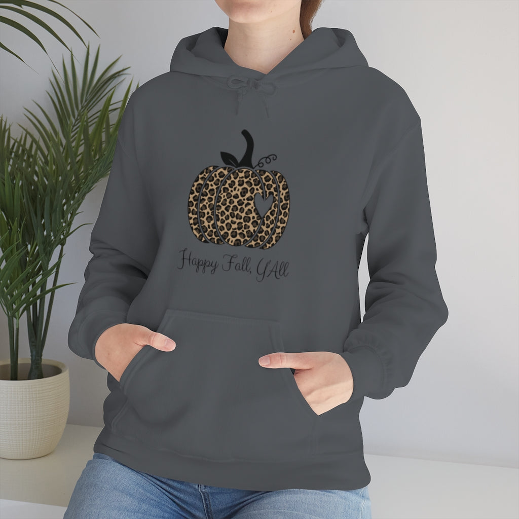 Happy Fall Y'all Unisex Heavy Blend™ Hooded Sweatshirt