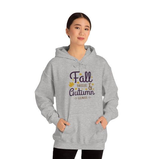 "Fall Breeze" Unisex Heavy Blend™ Hooded Sweatshirt