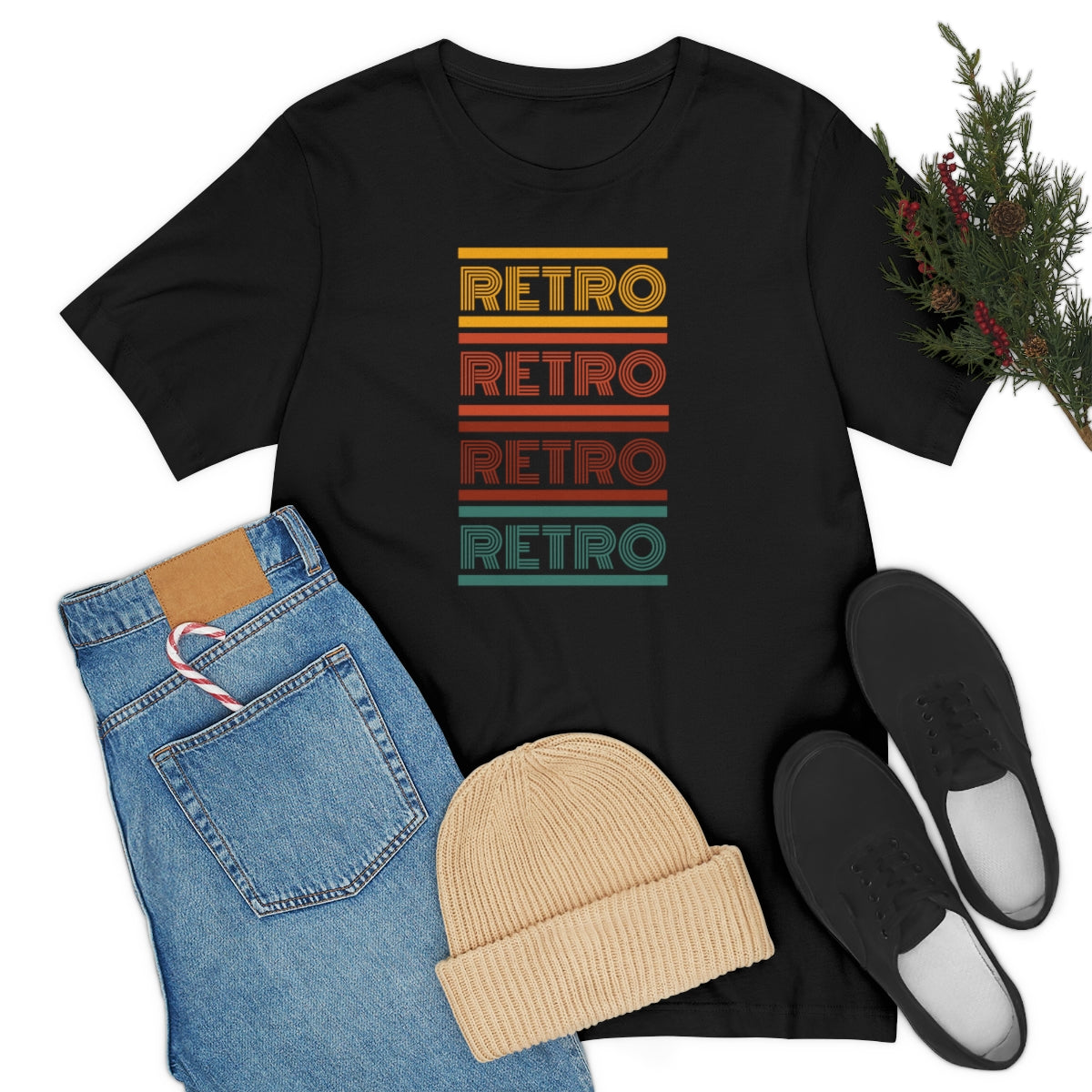 Retro Unisex Jersey Short Sleeve Tee