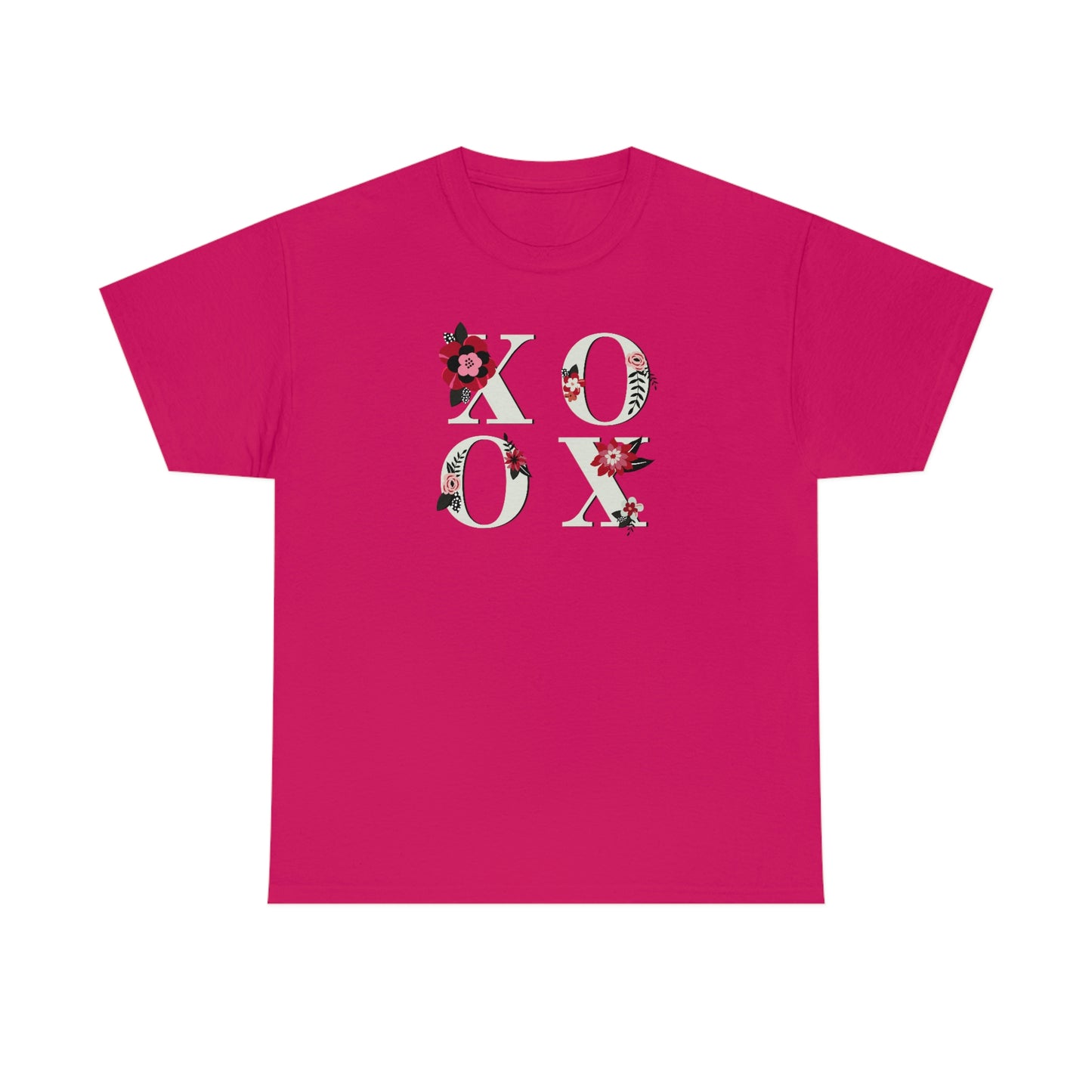 "XO OX" Unisex Heavy Cotton Tee