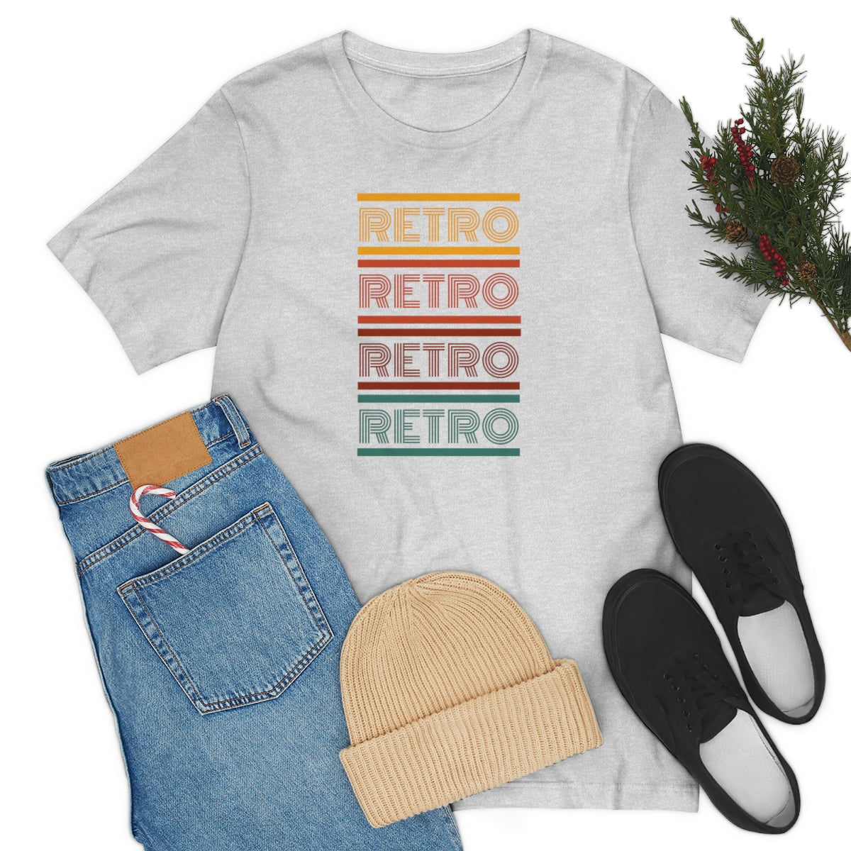 Retro Unisex Jersey Short Sleeve Tee