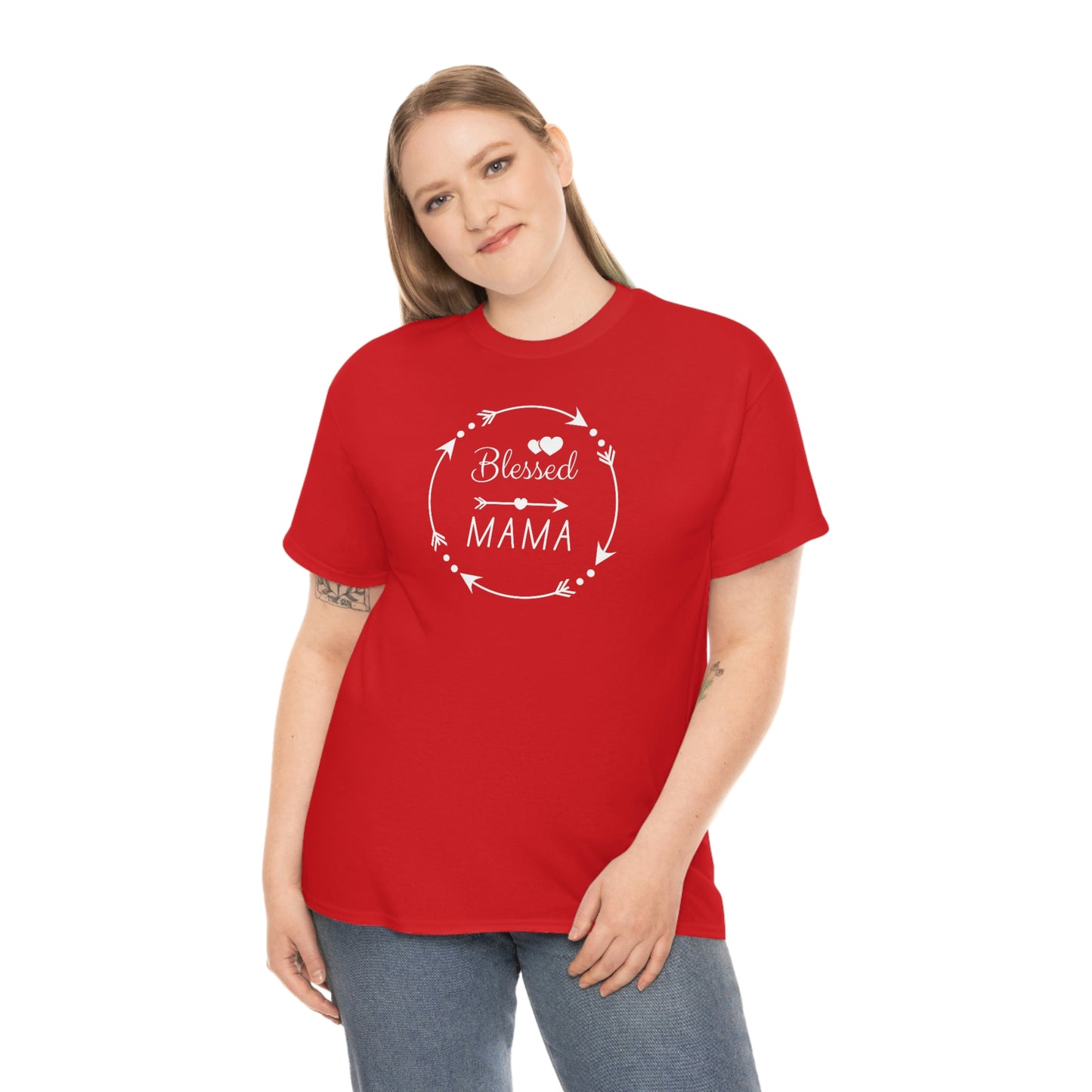 "Blessed Mama" Unisex Heavy Cotton Tee