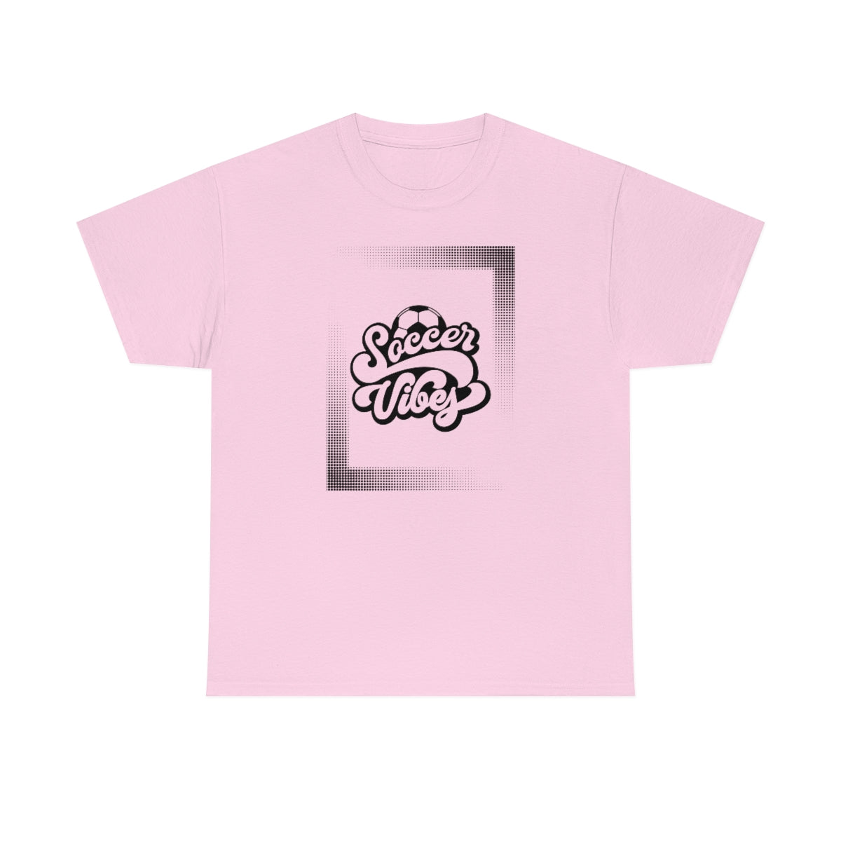 "Soccer Vibes" Unisex Heavy Cotton Tee