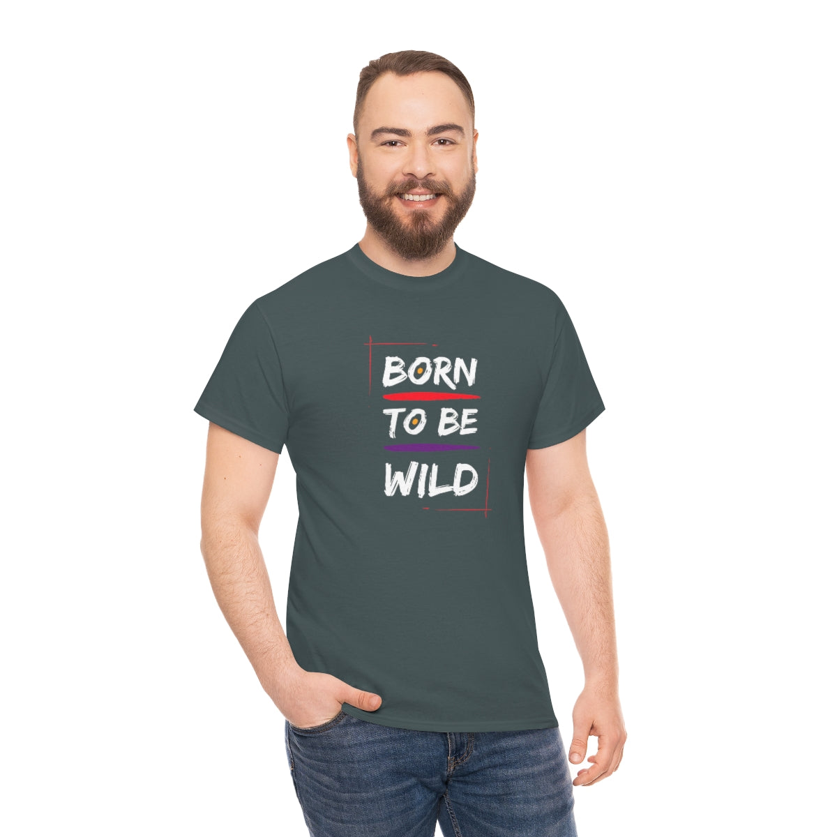 Born to be Wild Unisex Heavy Cotton Tee
