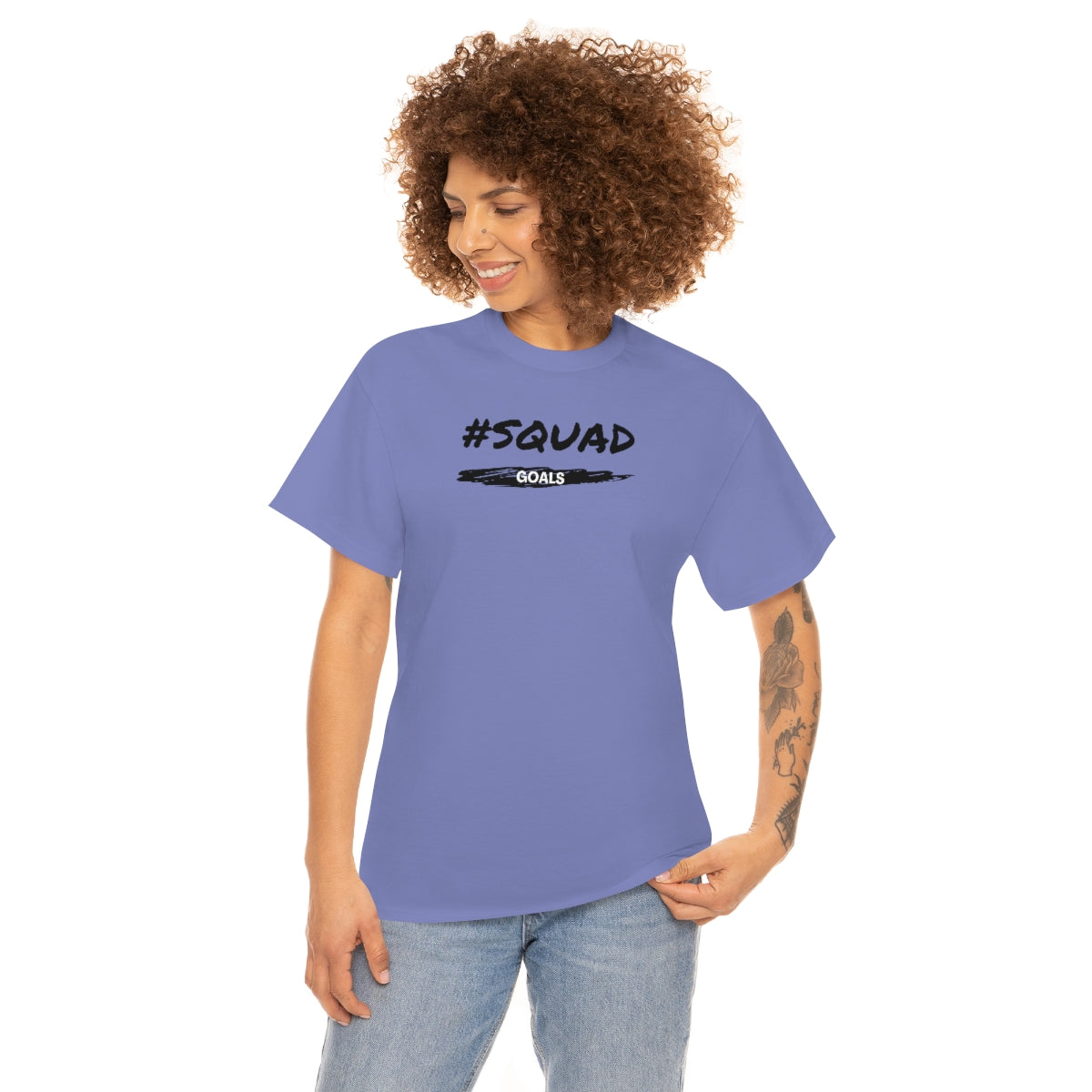 "Squad Goals" Unisex Heavy Cotton Tee