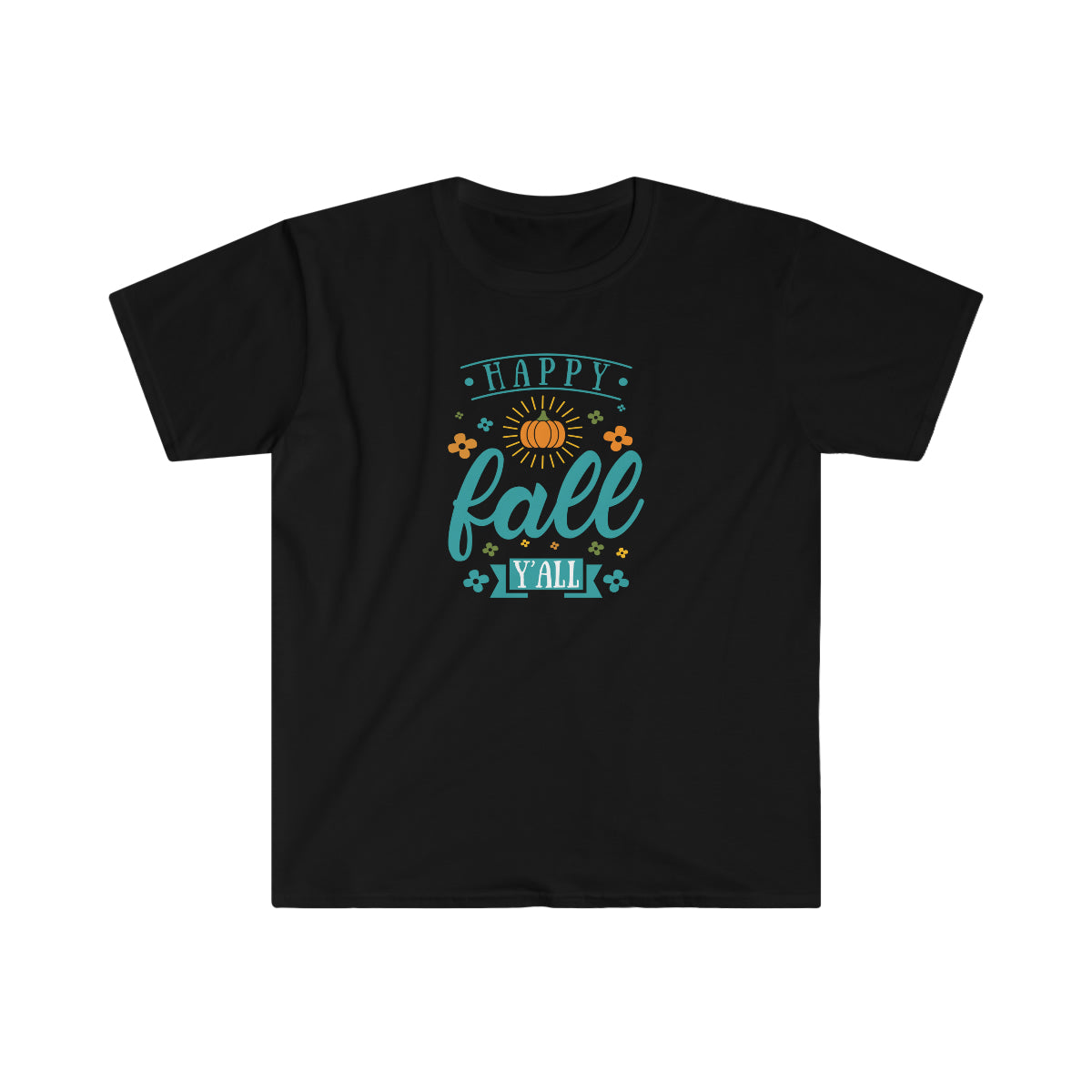 "Happy Fall Ya'll" Unisex Softstyle T-Shirt
