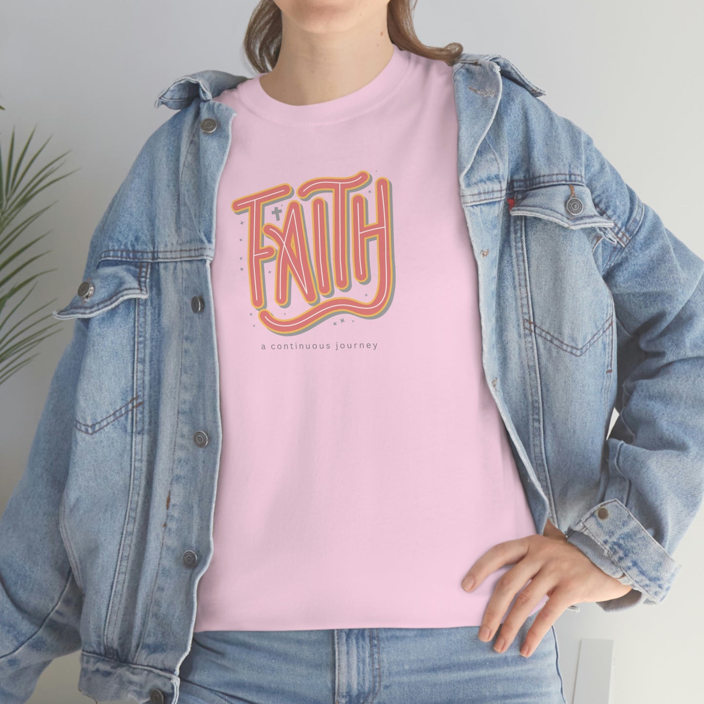 "Faith" Unisex Heavy Cotton Tee
