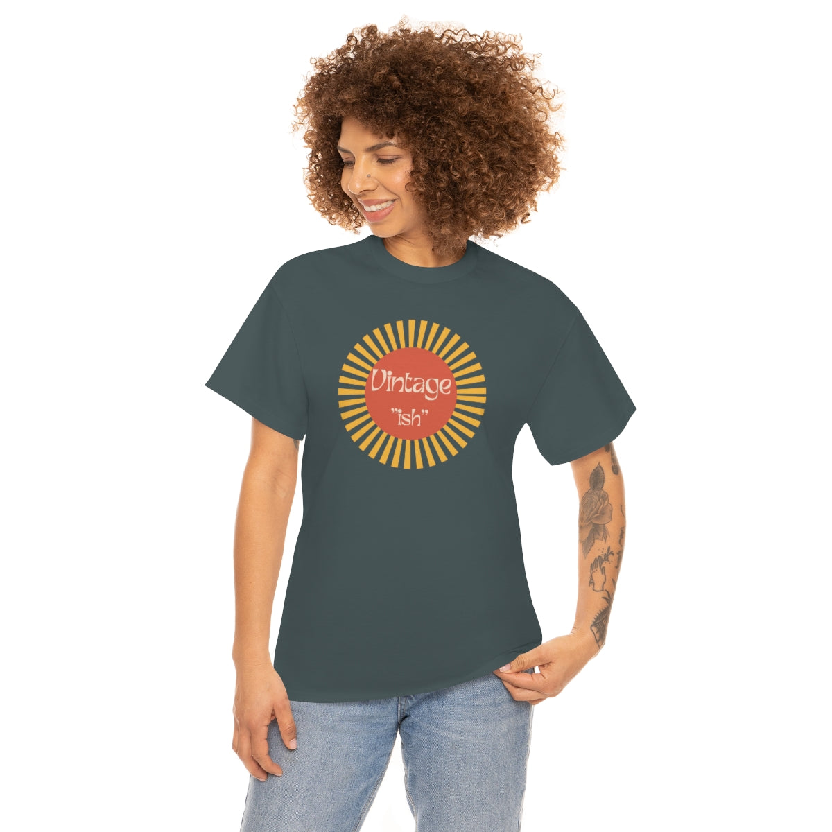 Vintage "ISH" Unisex Heavy Cotton Tee