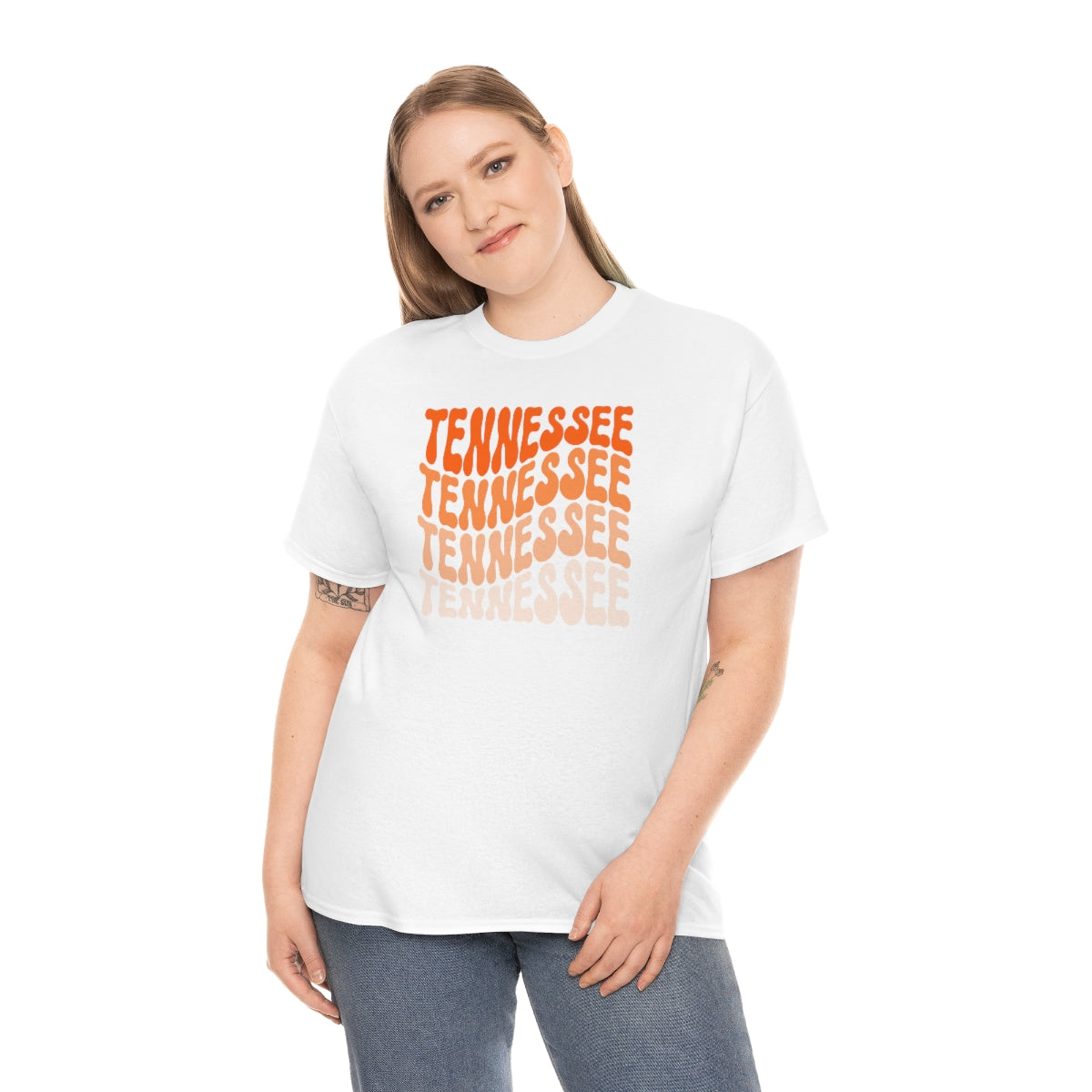 "Tennessee Fade" Unisex Heavy Cotton Tee