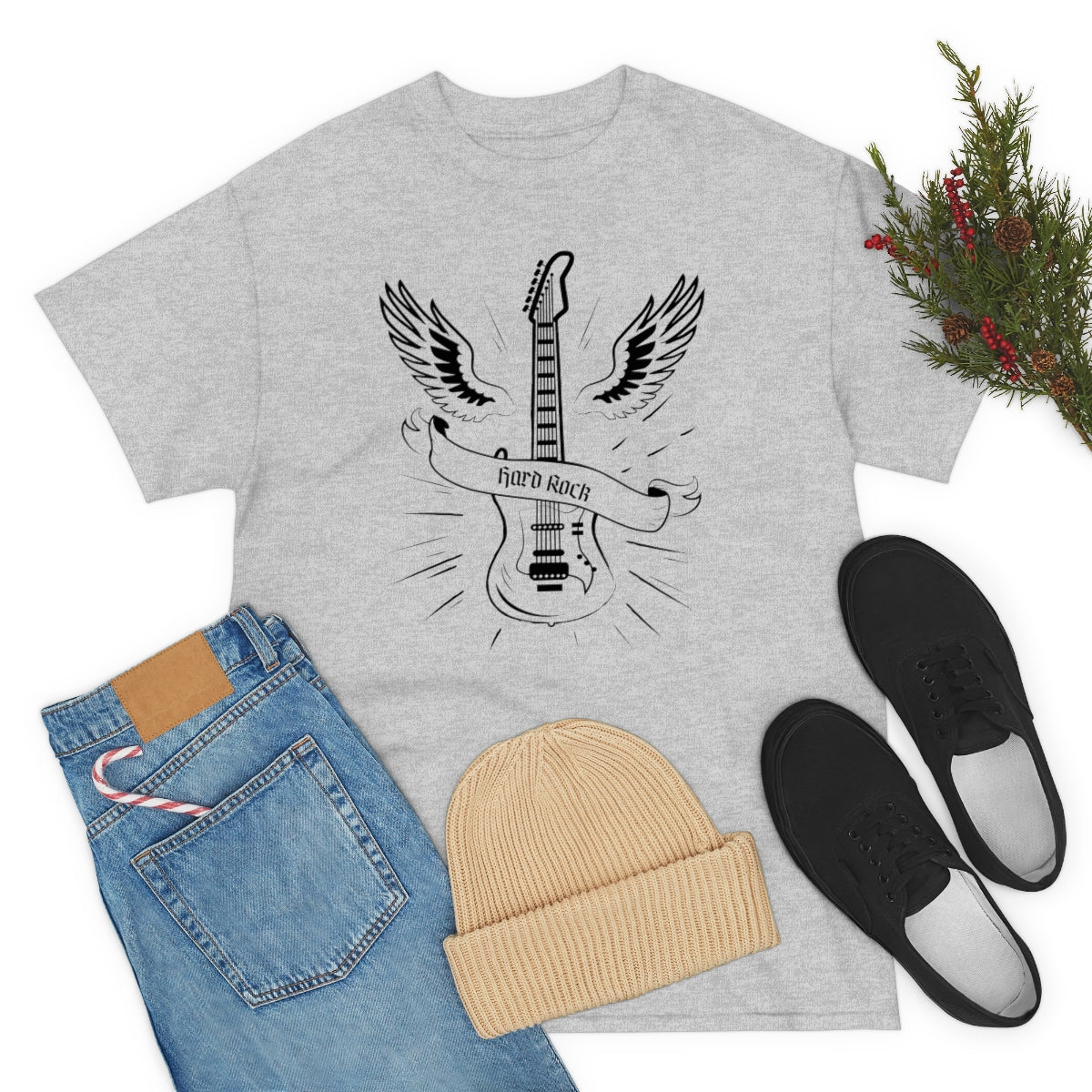 "Hard Rock" Unisex Heavy Cotton Tee