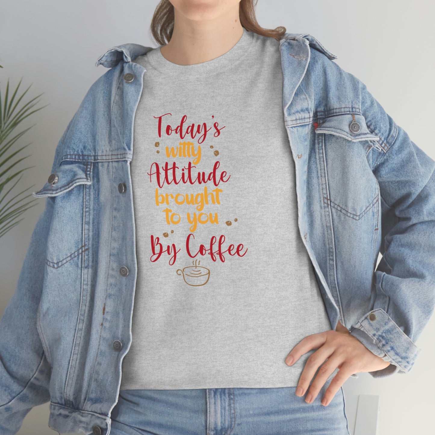 "Witty Attitude" Unisex Heavy Cotton Tee