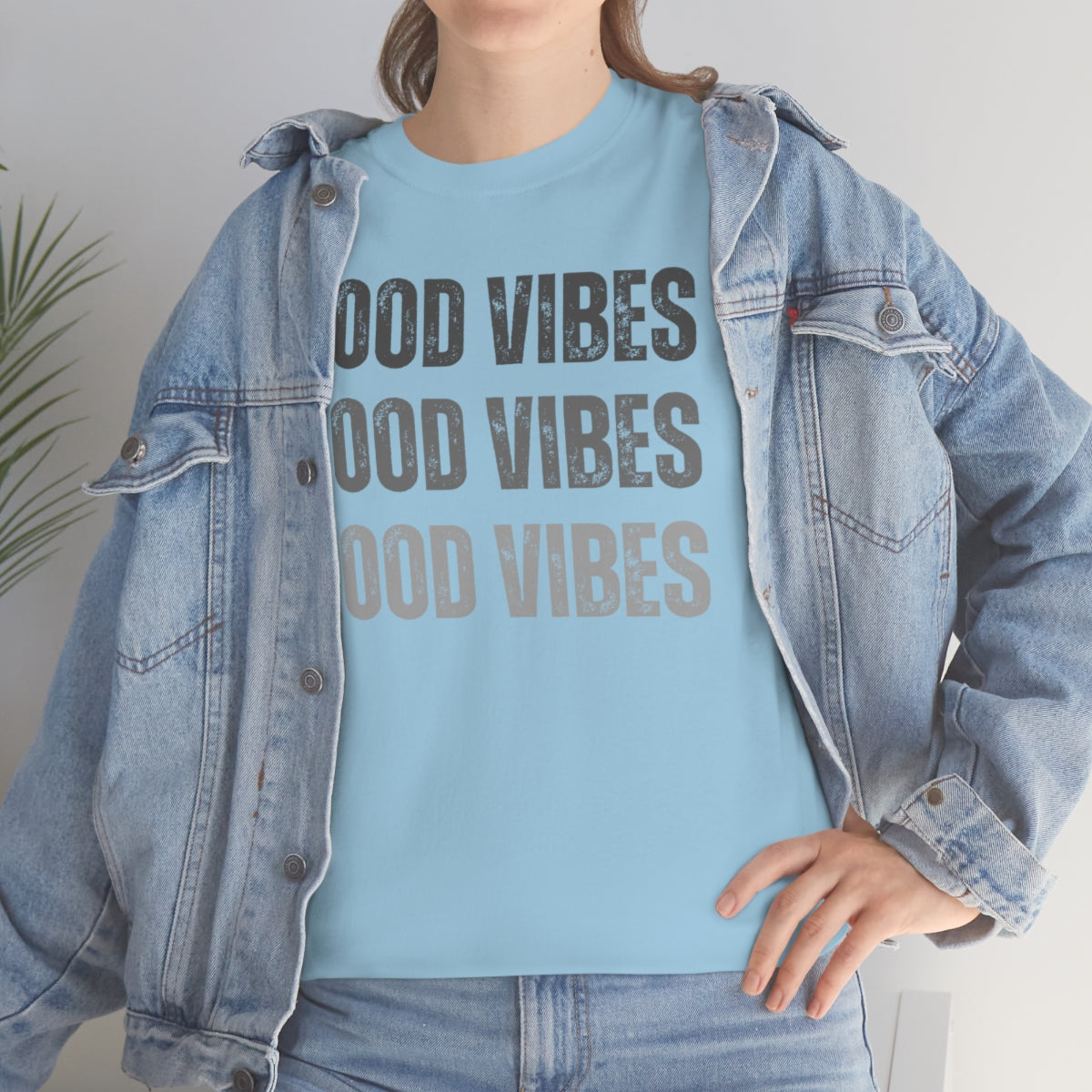 "Triple Good Vibes" Unisex Heavy Cotton Tee