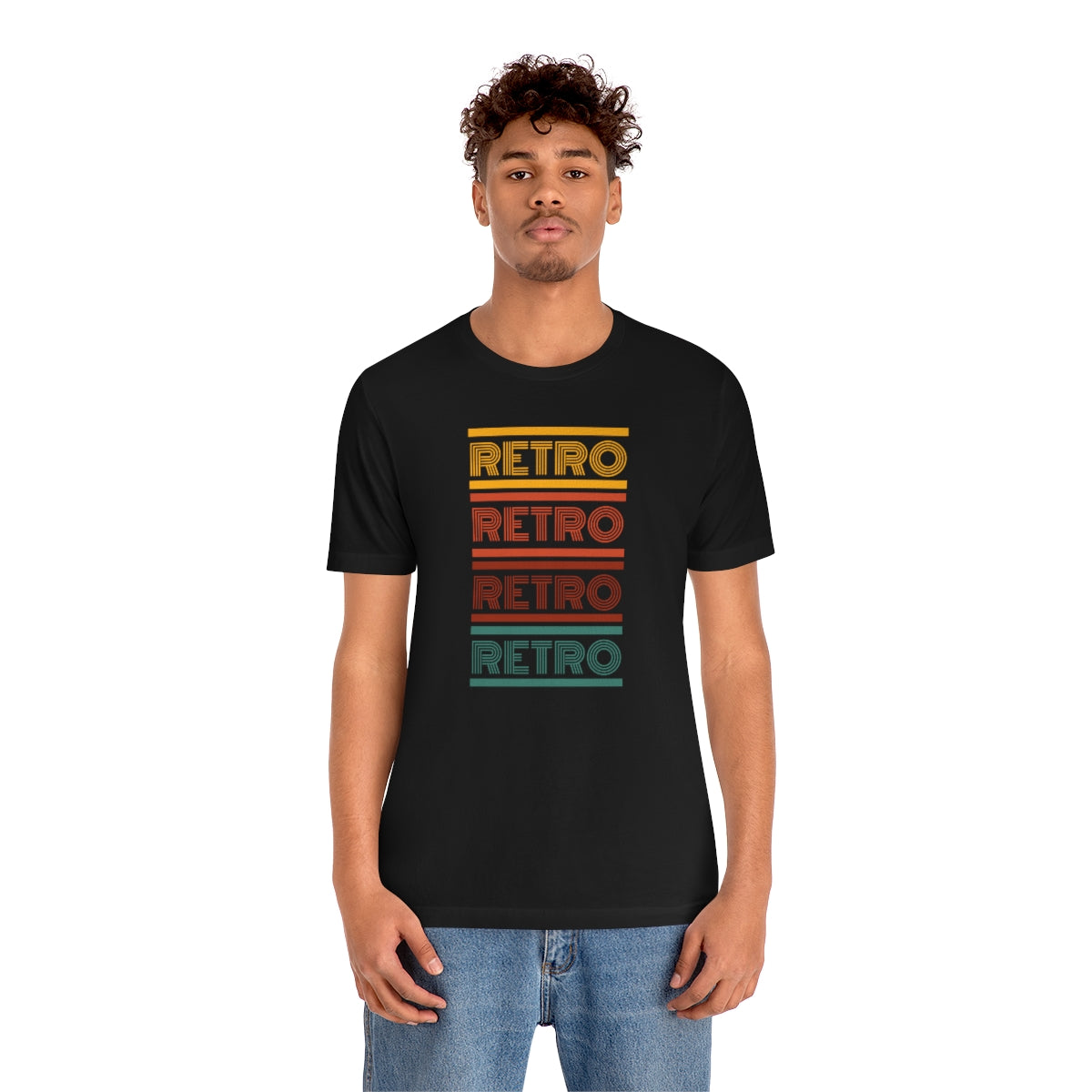 Retro Unisex Jersey Short Sleeve Tee