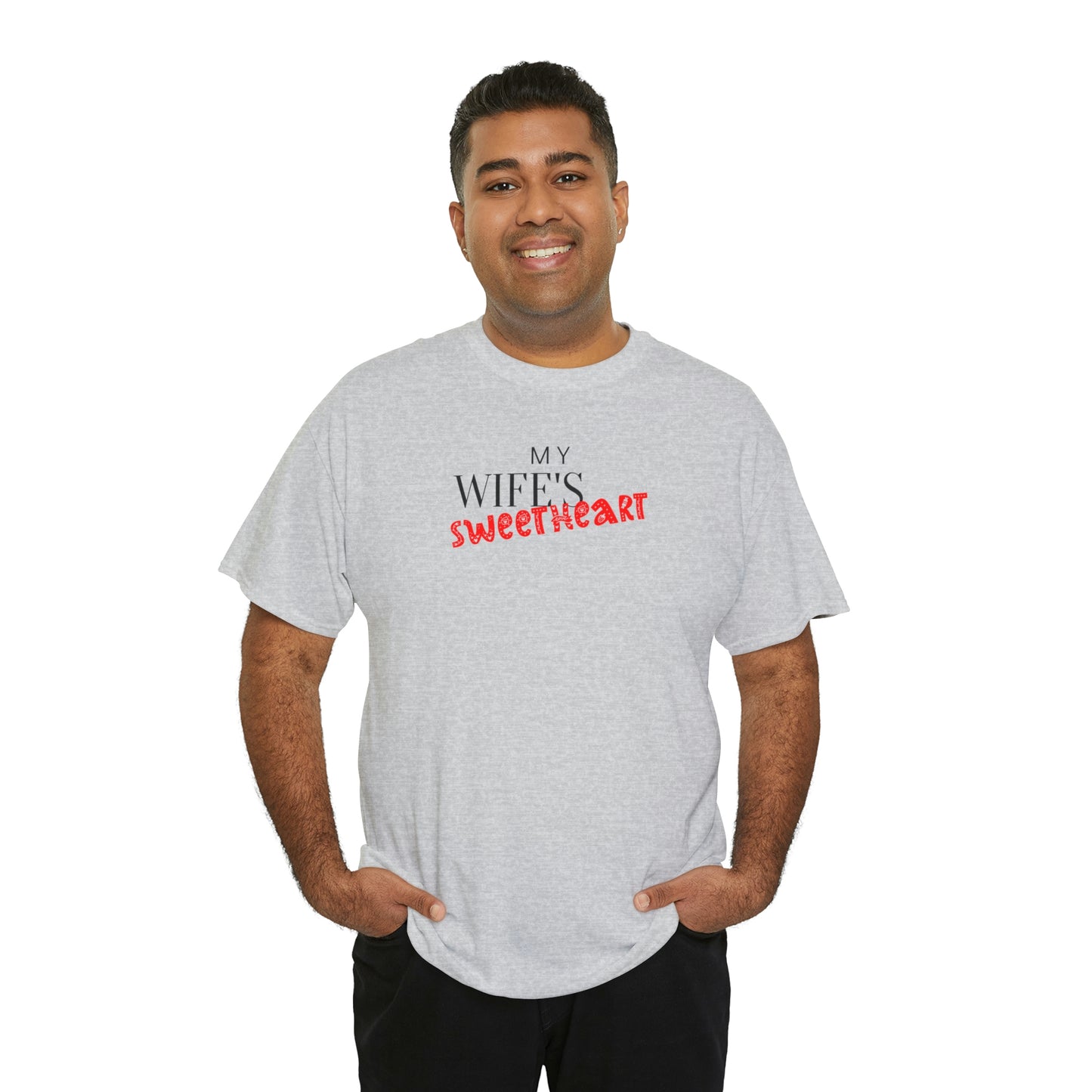 "My Wife's Sweetheart" Unisex Heavy Cotton Tee