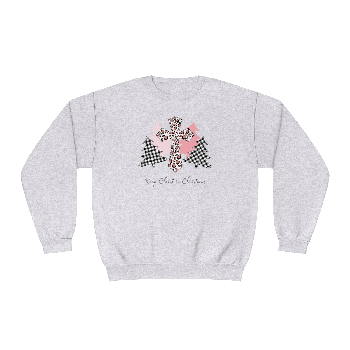 "Keep Christ in Christmas" Unisex NuBlend® Crewneck Sweatshirt