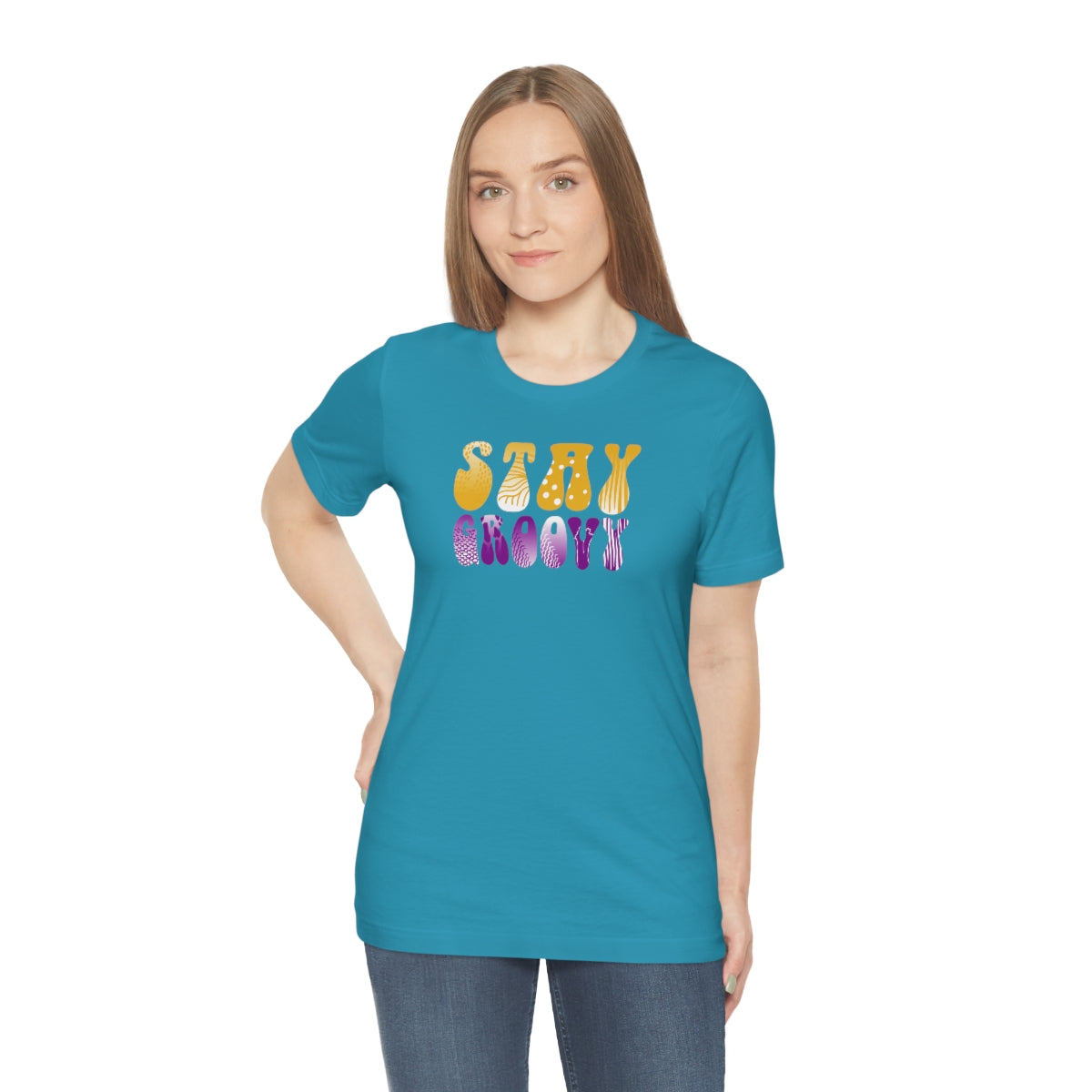 Stay Groovy Unisex Jersey Short Sleeve Tee
