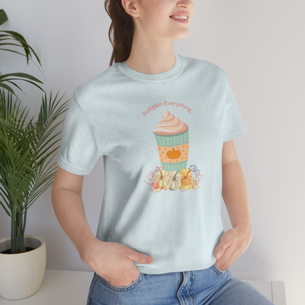 "Pumpkin Everything" Unisex Jersey Short Sleeve Tee