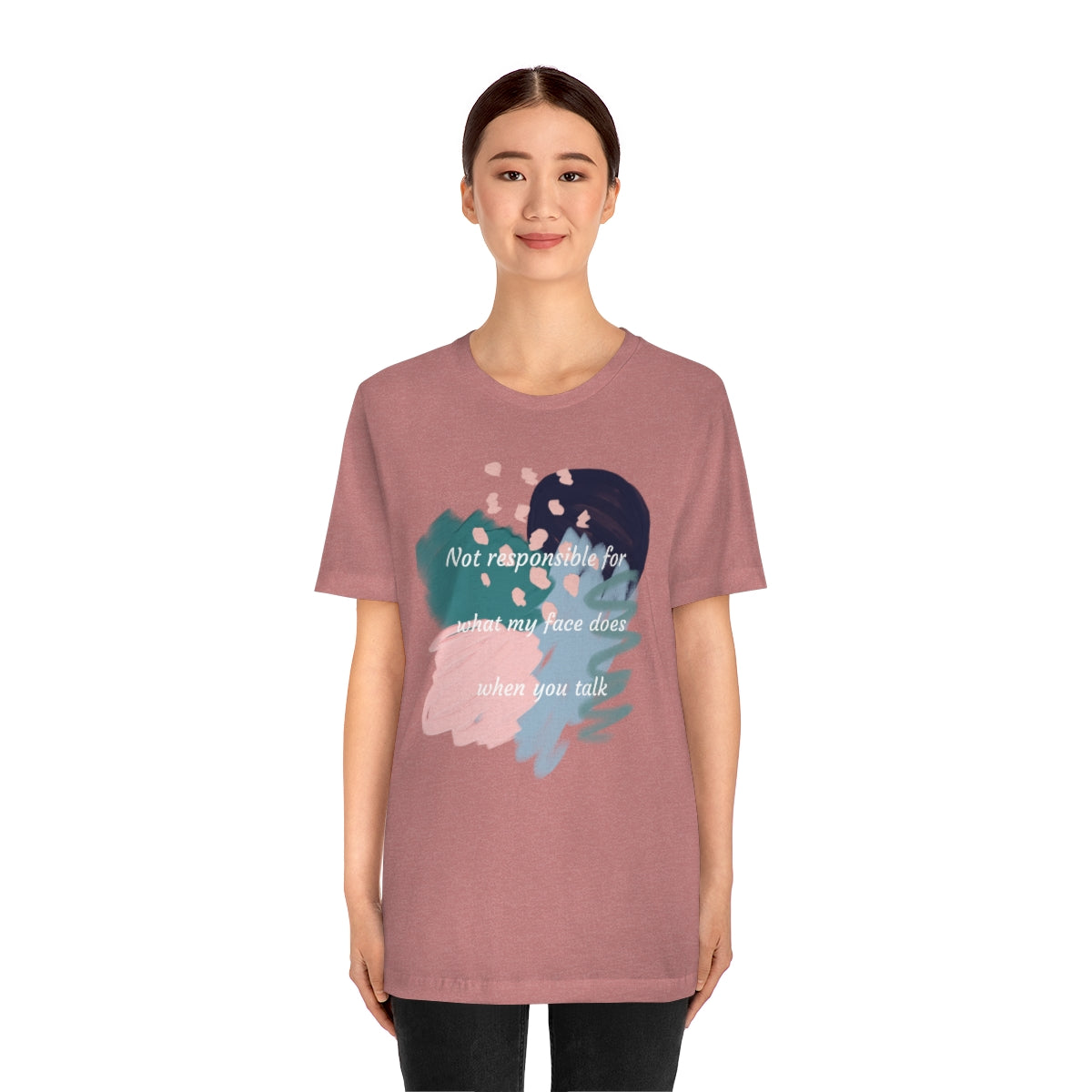 "Not Responsible" Unisex Jersey Short Sleeve Tee