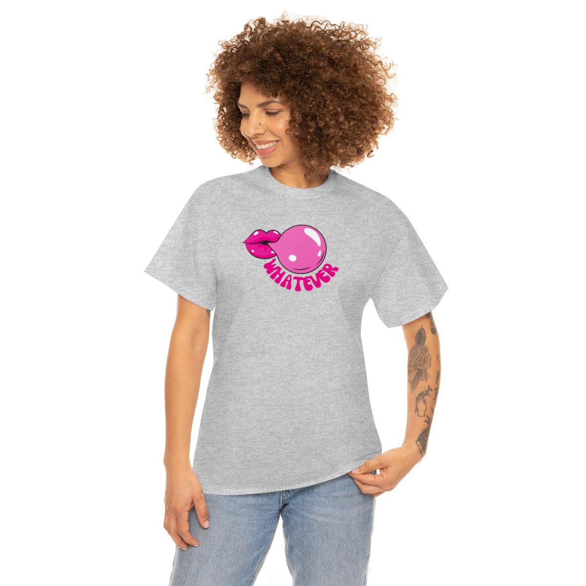 "Whatever" Unisex Heavy Cotton Tee