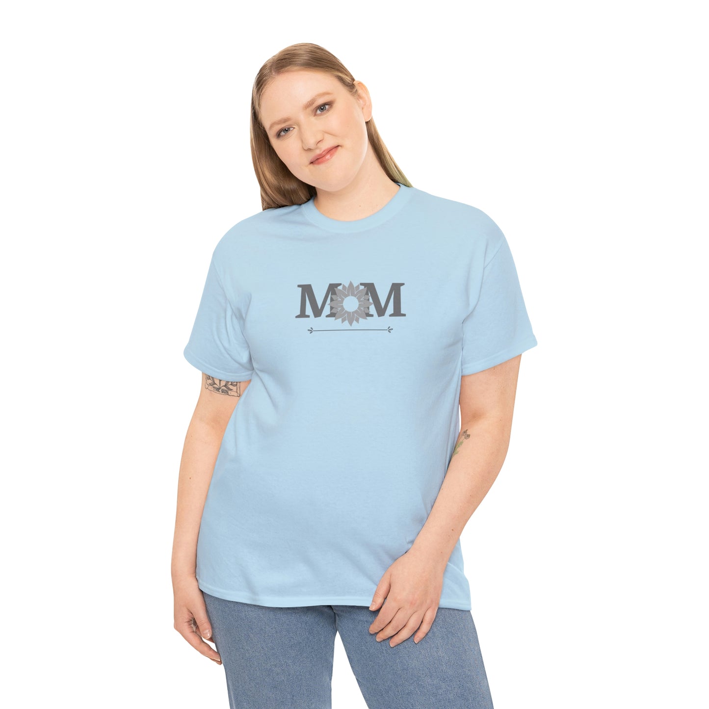 "Mom" Unisex Heavy Cotton Tee