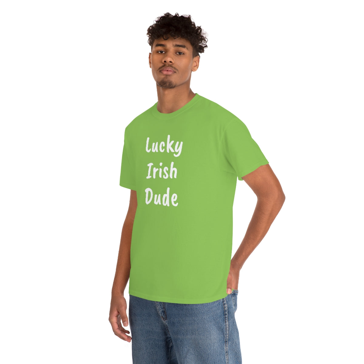 Lucky Irish Dude Unisex Heavy Cotton Tee