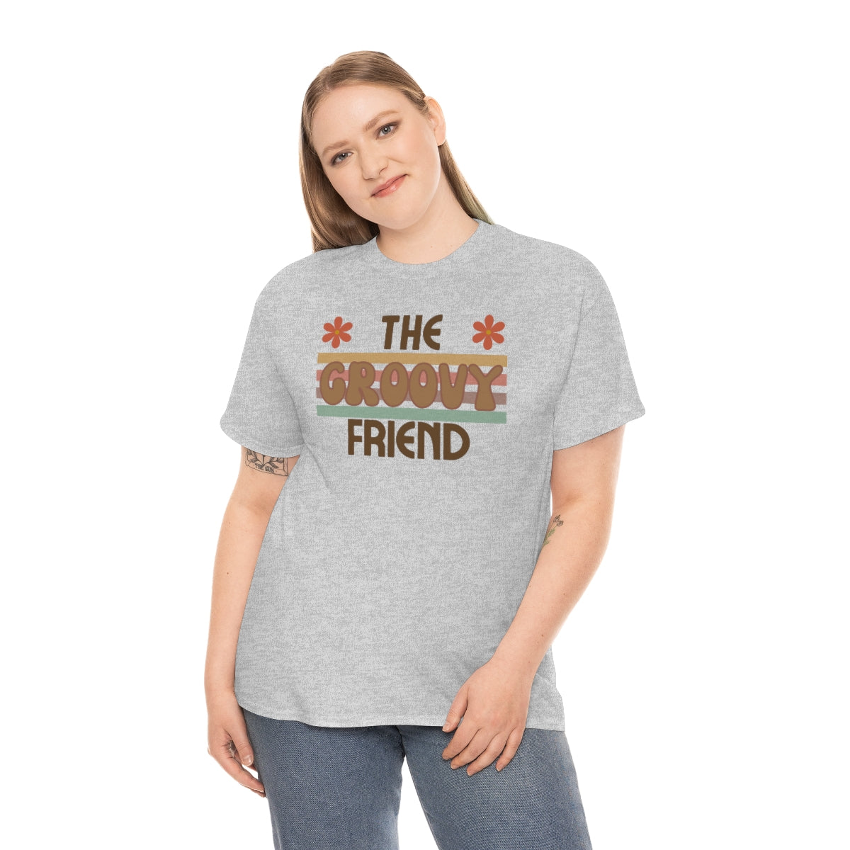 The Groovy Friend Unisex Heavy Cotton Tee