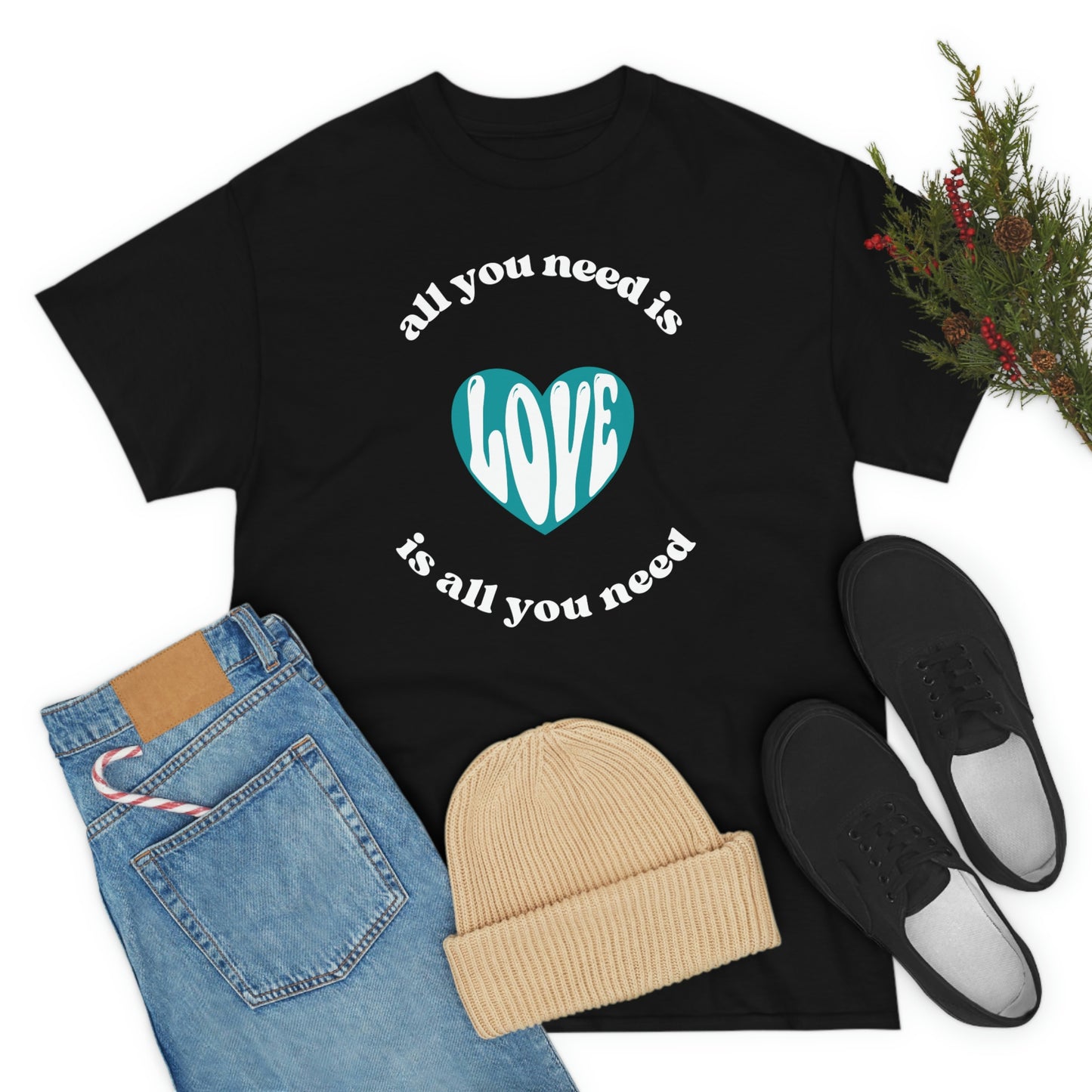 "Love" Unisex Heavy Cotton Tee