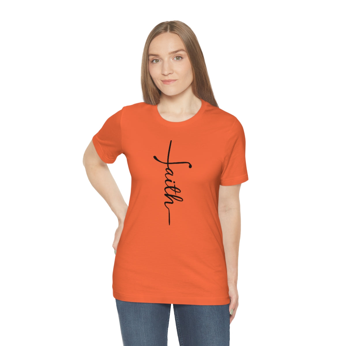 "Faith" Unisex Jersey Short Sleeve Tee