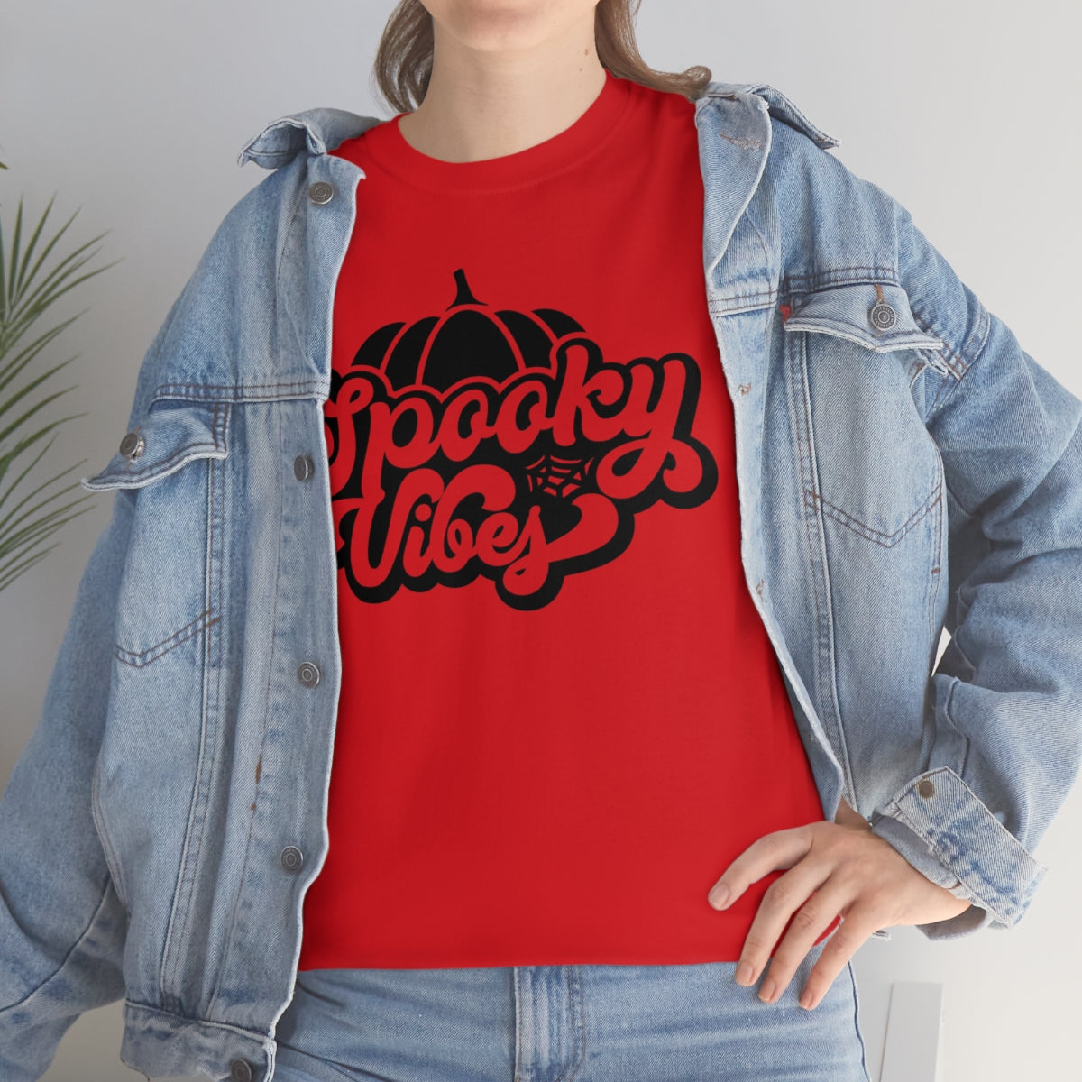 "Spooky Vibes" Unisex Heavy Cotton Tee