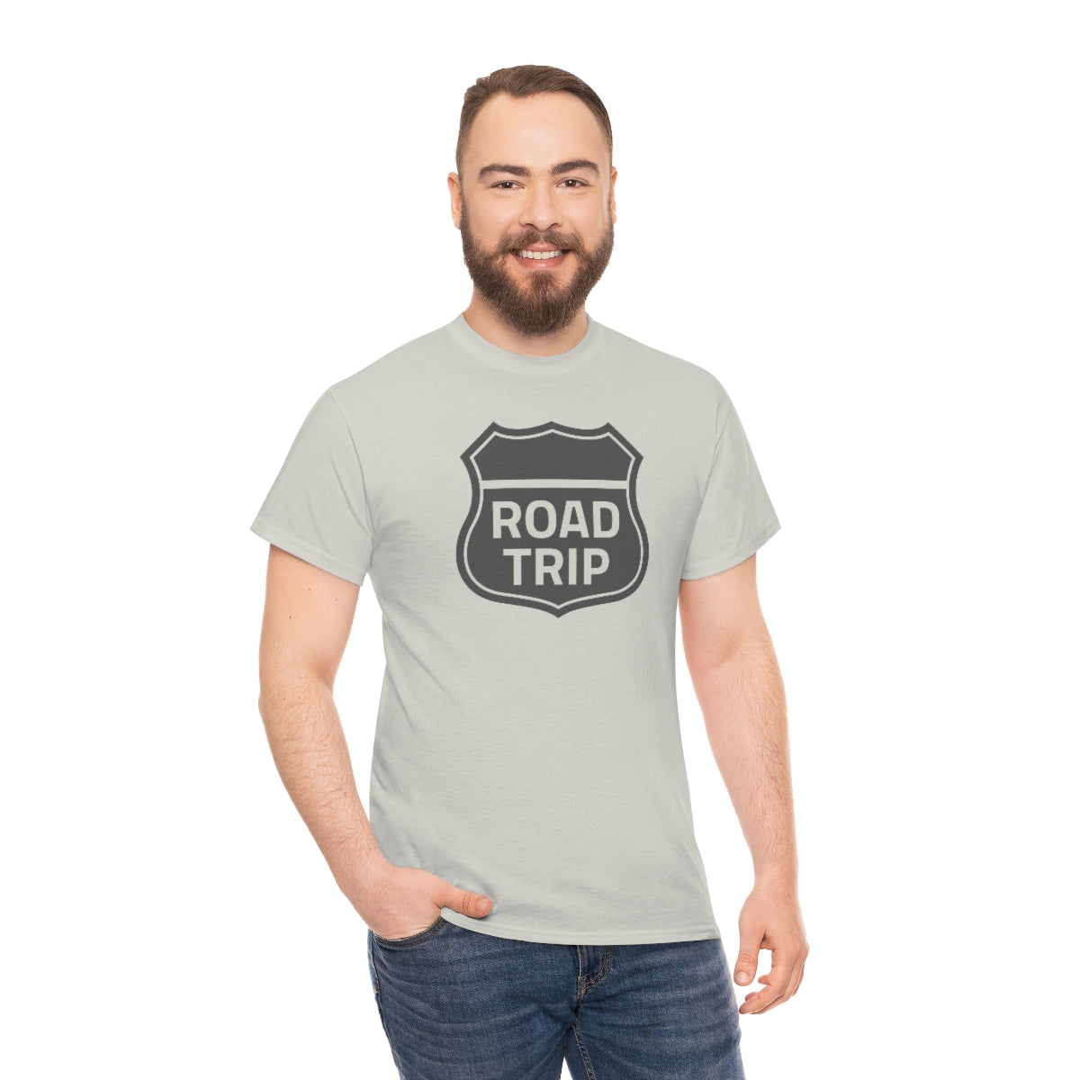"Road Trip" Unisex Heavy Cotton Tee
