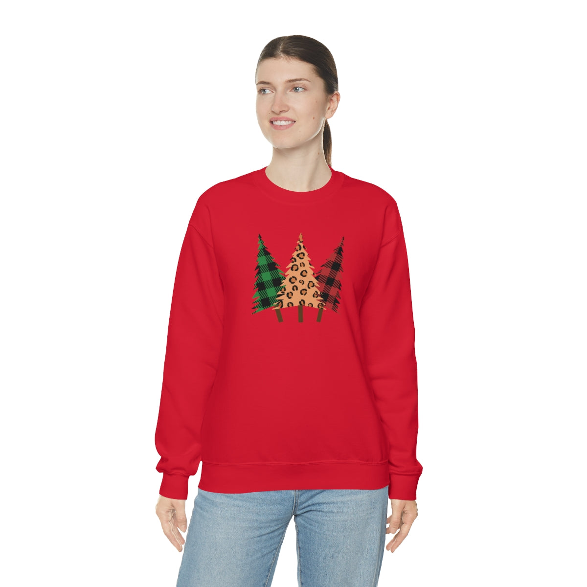 "Christmas Trees" Unisex Heavy Blend™ Crewneck Sweatshirt