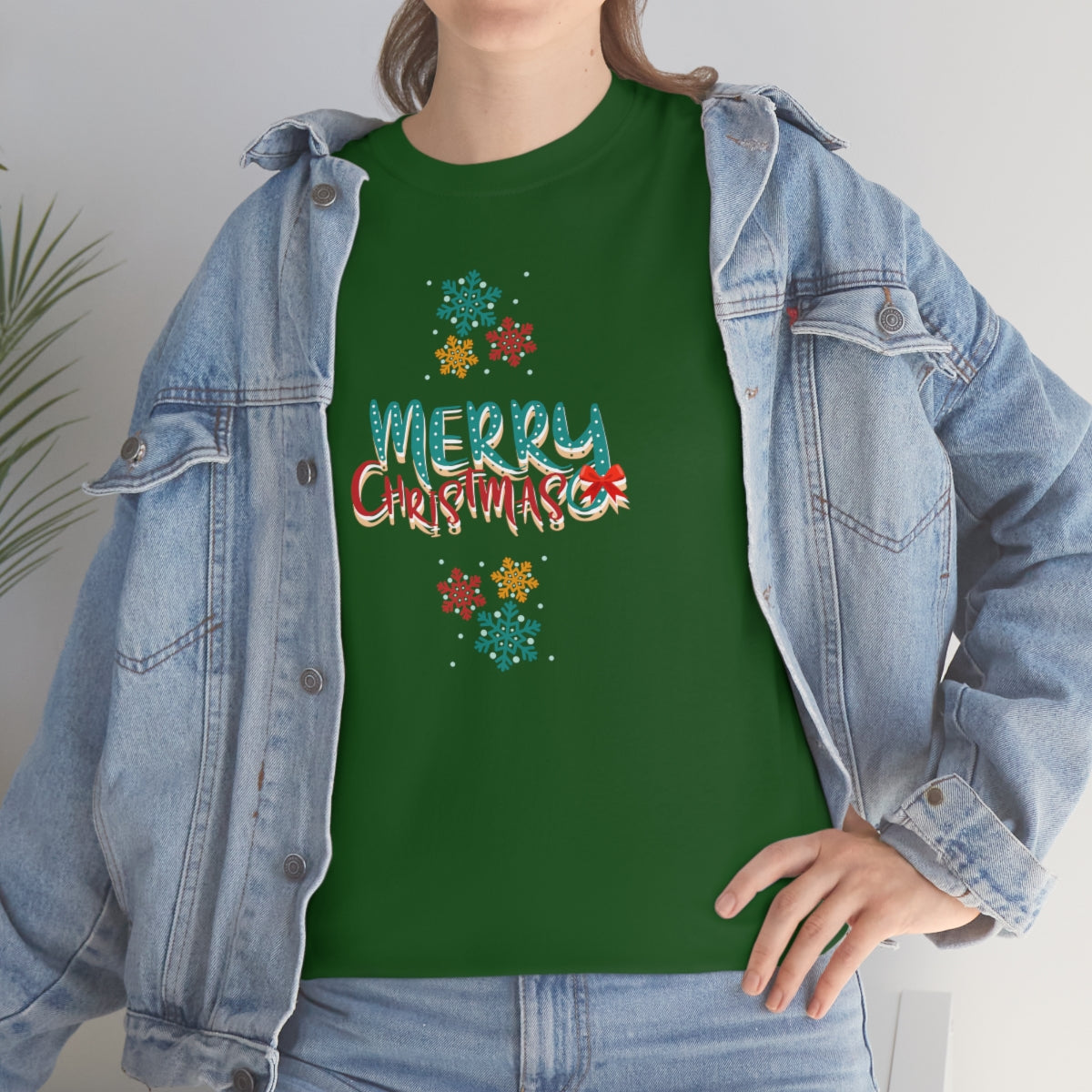 "Merry Christmas" Unisex Heavy Cotton Tee